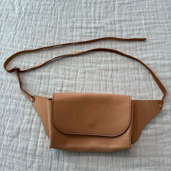 Hemlock And Hyde Milled Charlotte Sling Bag Leather Prototype Retail $700 - Picture 1 of 14